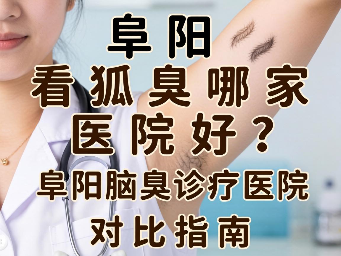 阜阳看狐臭哪家医院好？阜阳腋臭诊疗医院对比指南