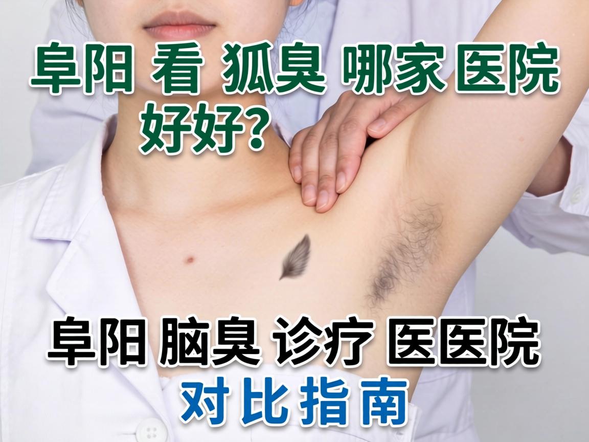 阜阳看狐臭哪家医院好？阜阳腋臭诊疗医院对比指南