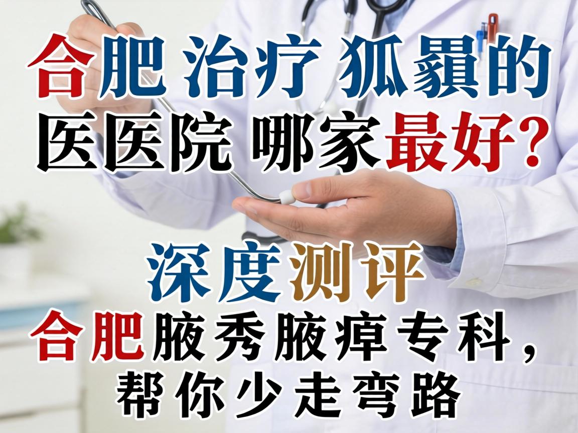 合肥治疗狐臭的医院哪家最好？深度测评合肥腋秀腋臭专科，帮你少走弯路