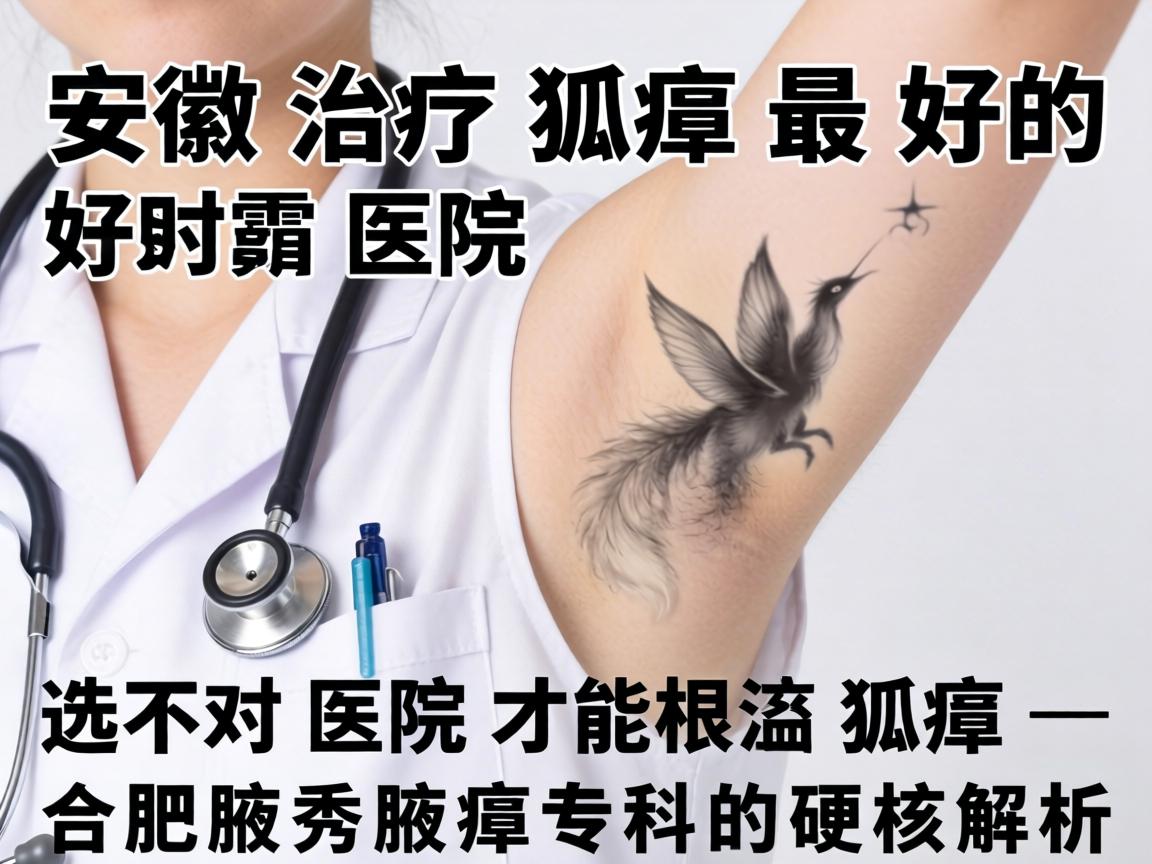 安徽治疗狐臭最好的医院，选对医院才能根治狐臭—合肥腋秀腋臭专科的硬核解析