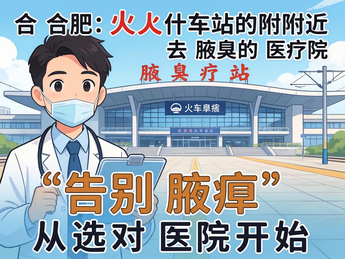 合肥火车站附近去腋臭的医院，告别腋臭，从选对医院开始