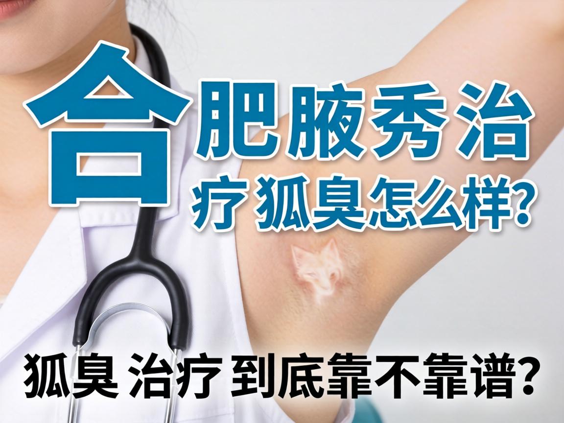 合肥腋秀治疗狐臭怎么样？狐臭治疗到底靠不靠谱？