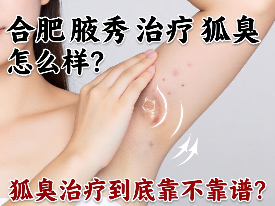合肥腋秀治疗狐臭怎么样？狐臭治疗到底靠不靠谱？