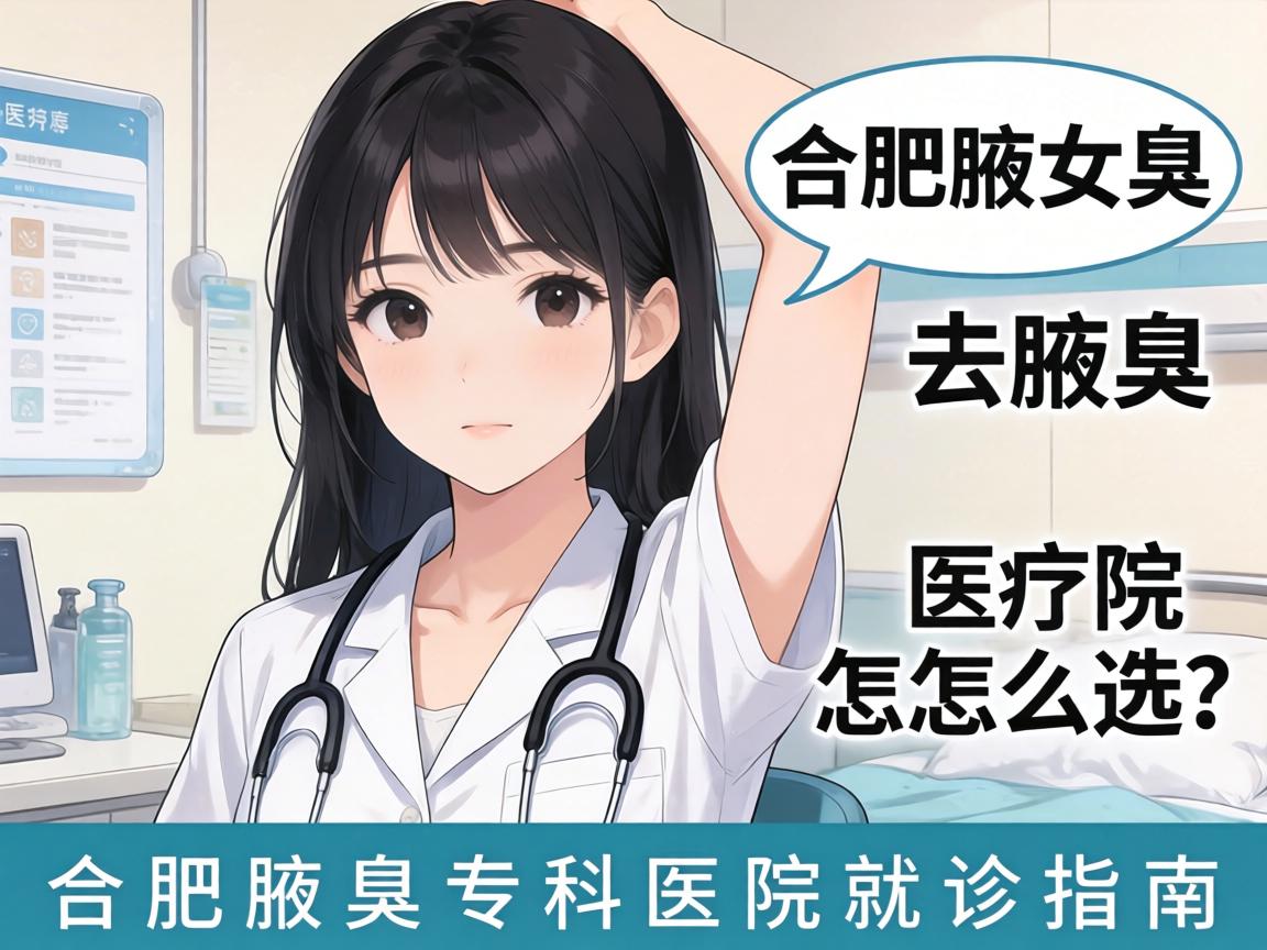 合肥女生去腋臭医院怎么选？合肥腋臭专科医院就诊指南