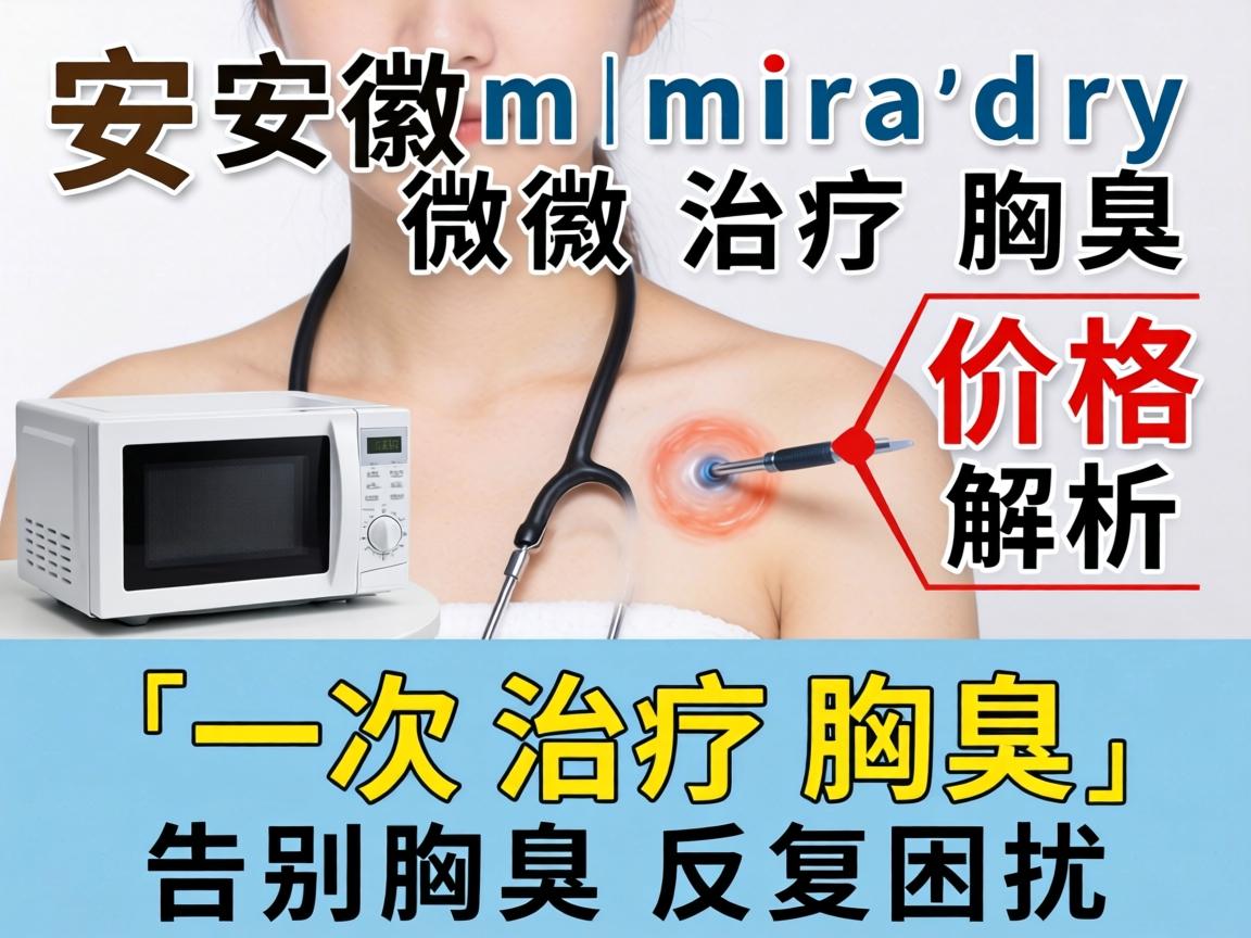 安徽miradry微波治疗腋臭价格解析，一次治疗腋臭，告别腋臭反复困扰