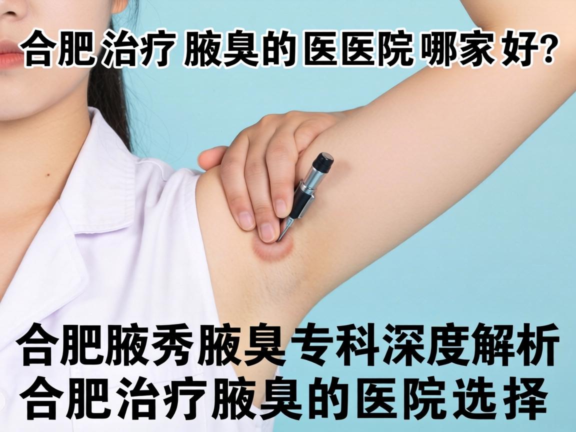 合肥治疗腋臭的医院哪家好？合肥腋秀腋臭专科深度解析合肥治疗腋臭的医院选择