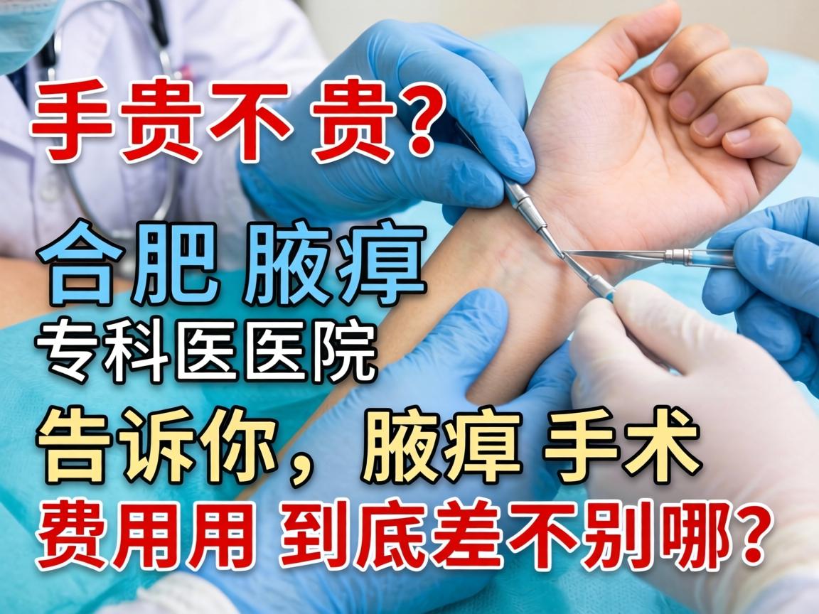 腋臭手术贵不贵？合肥腋臭专科医院告诉你，腋臭手术费用到底差在哪？
