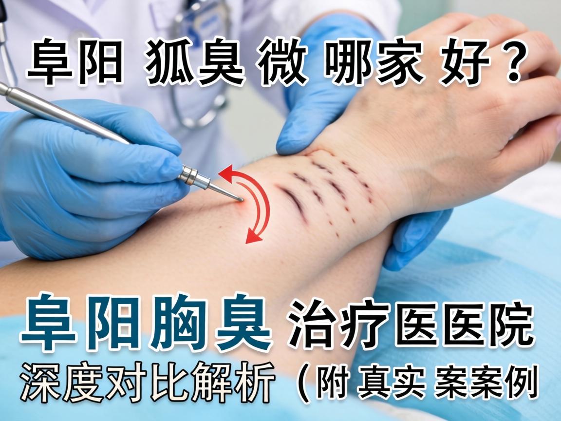 阜阳狐臭微创手术哪家好？阜阳腋臭治疗医院深度对比解析（附真实案例）