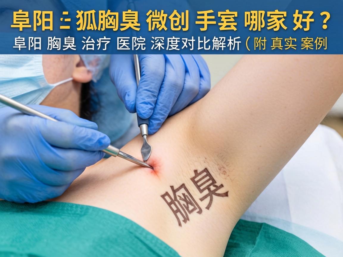 阜阳狐臭微创手术哪家好？阜阳腋臭治疗医院深度对比解析（附真实案例）