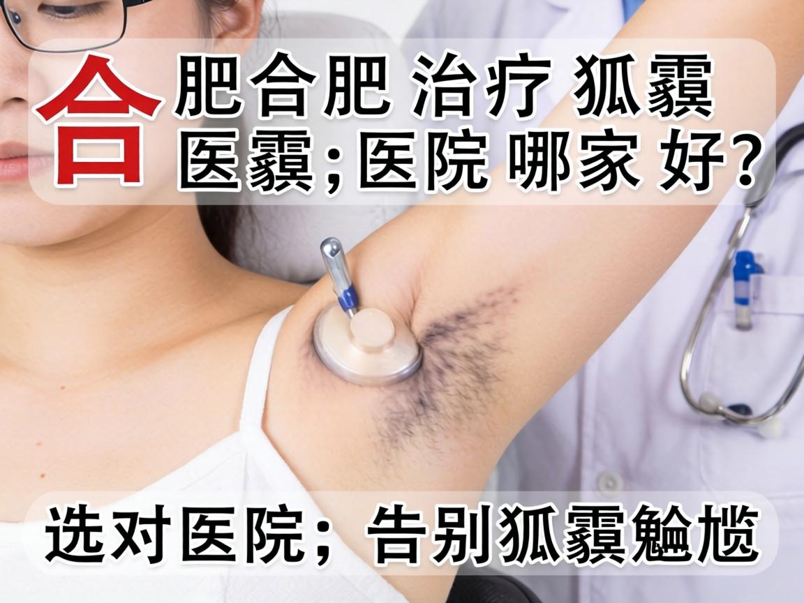 合肥治疗狐臭医院哪家好？选对医院，告别狐臭尴尬