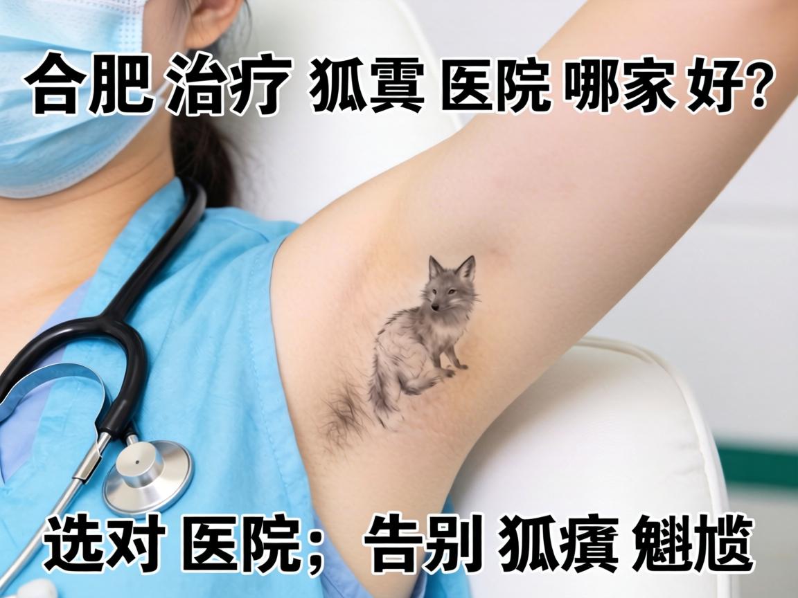 合肥治疗狐臭医院哪家好？选对医院，告别狐臭尴尬