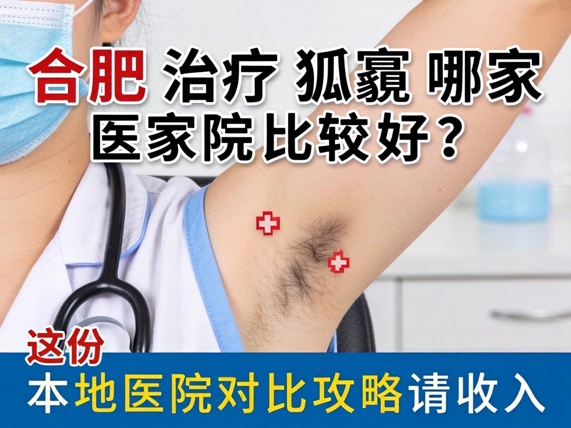 合肥治疗狐臭哪家医院比较好？这份本地医院对比攻略请收好