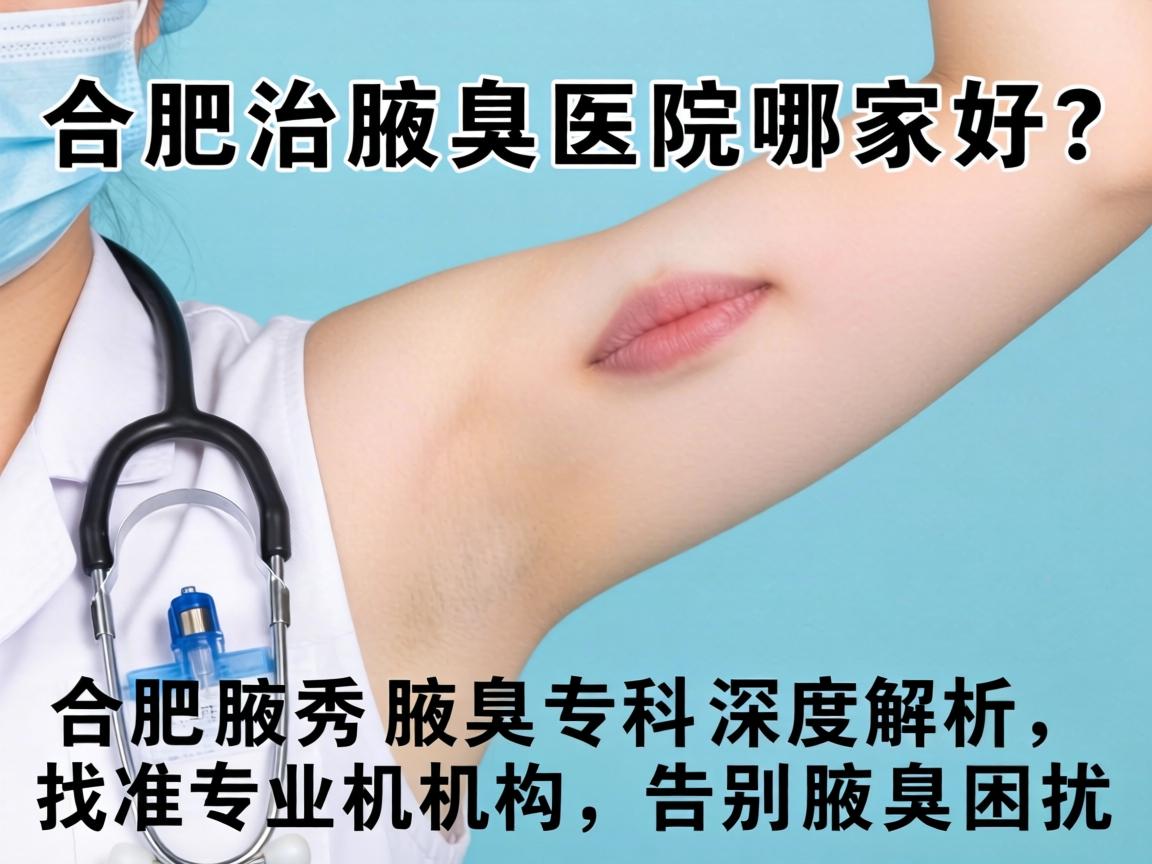 合肥治腋臭医院哪家好？合肥腋秀腋臭专科深度解析，找准专业机构，告别腋臭困扰