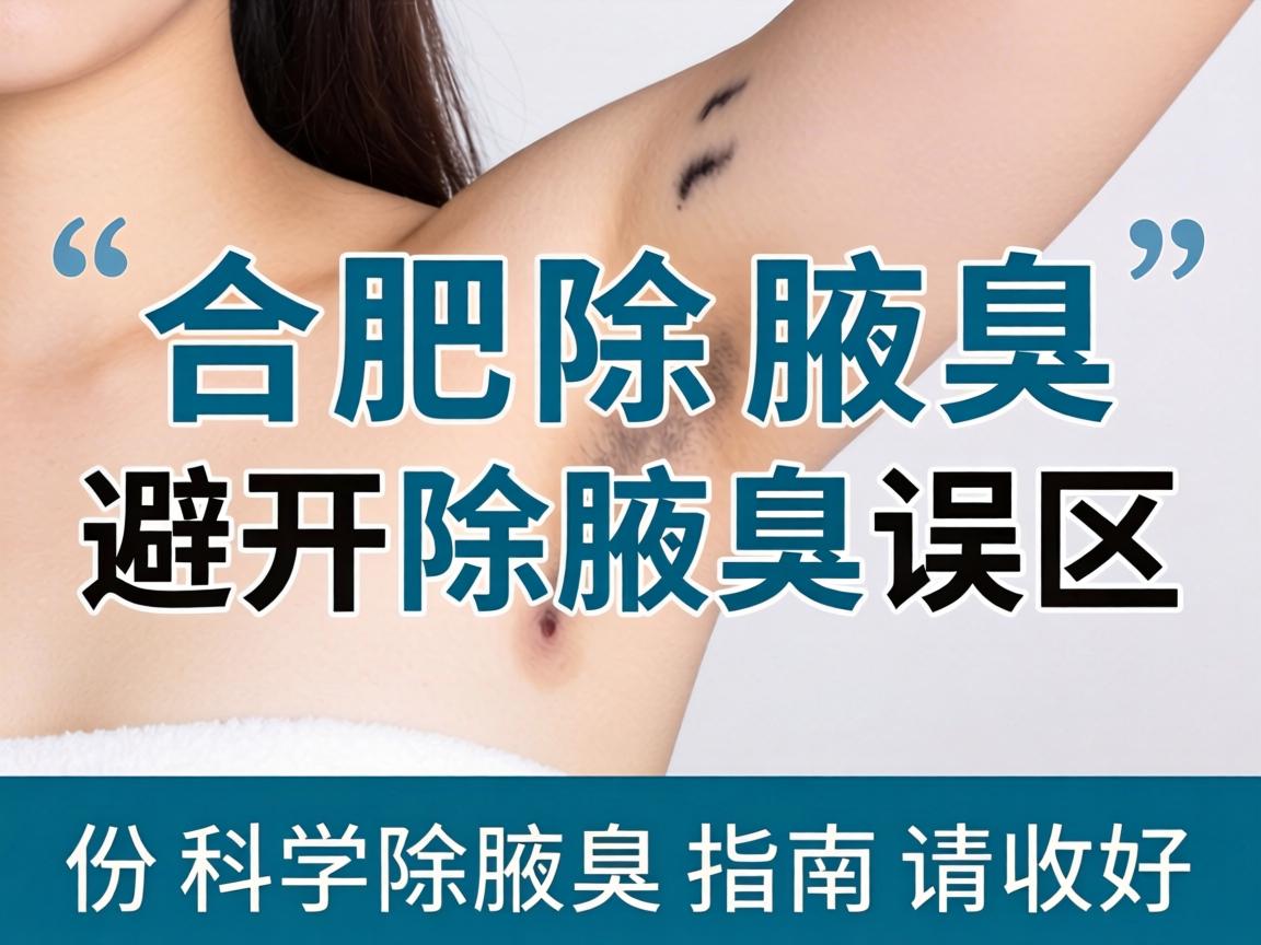 合肥除腋臭，避开除腋臭误区，这份科学除腋臭指南请收好