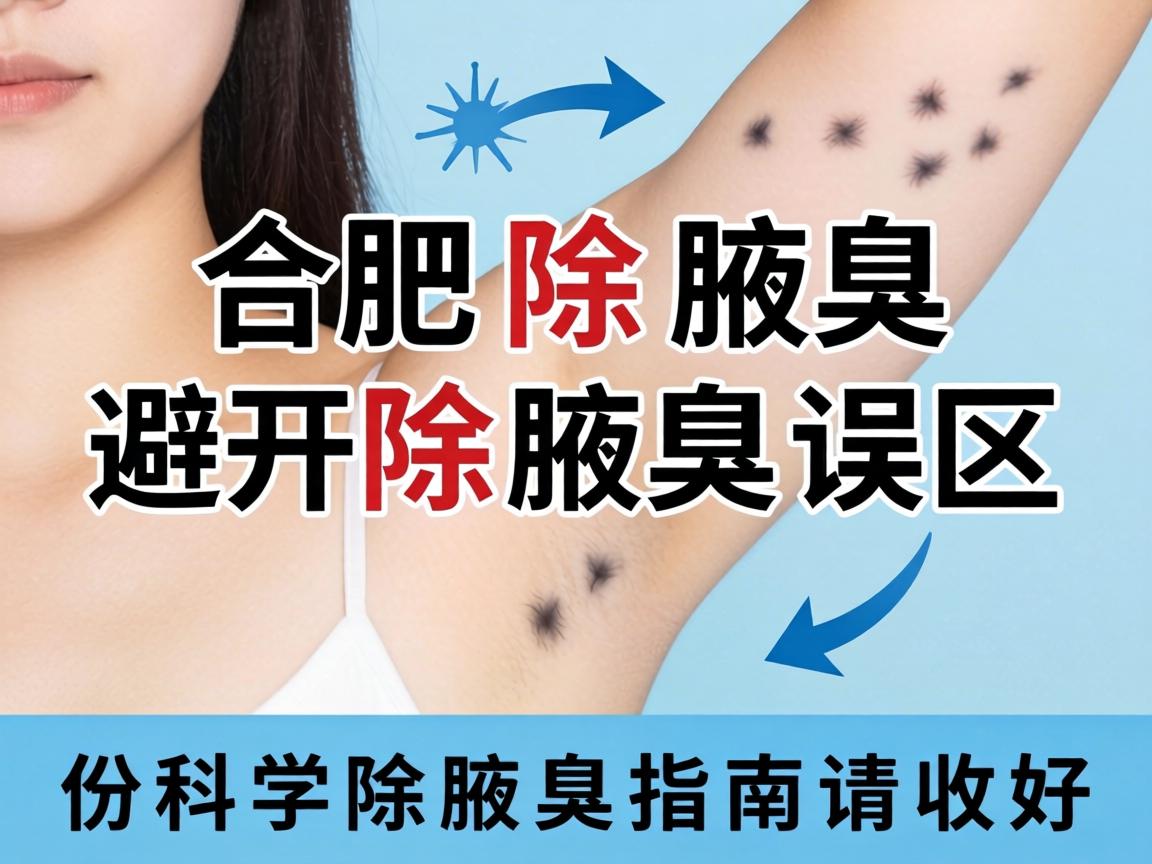 合肥除腋臭，避开除腋臭误区，这份科学除腋臭指南请收好