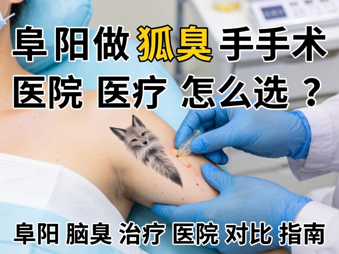 阜阳做狐臭手术医院怎么选?阜阳腋臭治疗医院对比指南 阜阳做狐臭手术医院怎么选?阜阳腋臭治疗医院对比指南