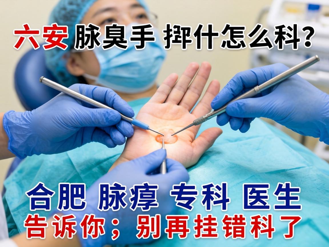 六安腋臭手术挂什么科？合肥腋臭专科医生告诉你，别再挂错科了