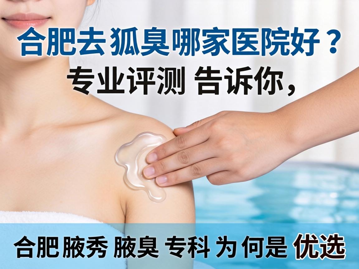 合肥去狐臭哪家医院好？专业评测告诉你，合肥腋秀腋臭专科为何是优选
