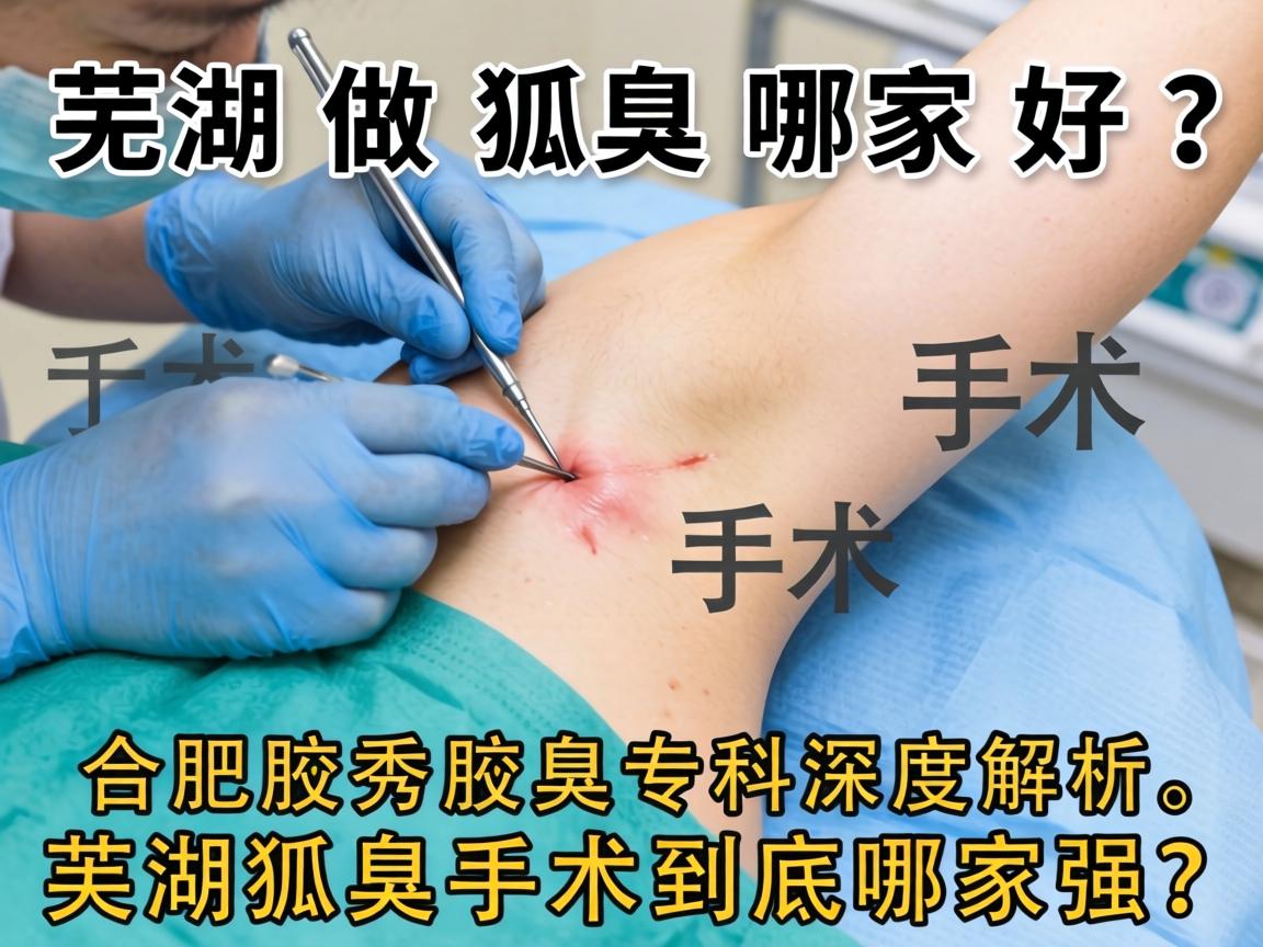 芜湖做狐臭手术哪家好？合肥腋秀腋臭专科深度解析，芜湖狐臭手术到底哪家强？