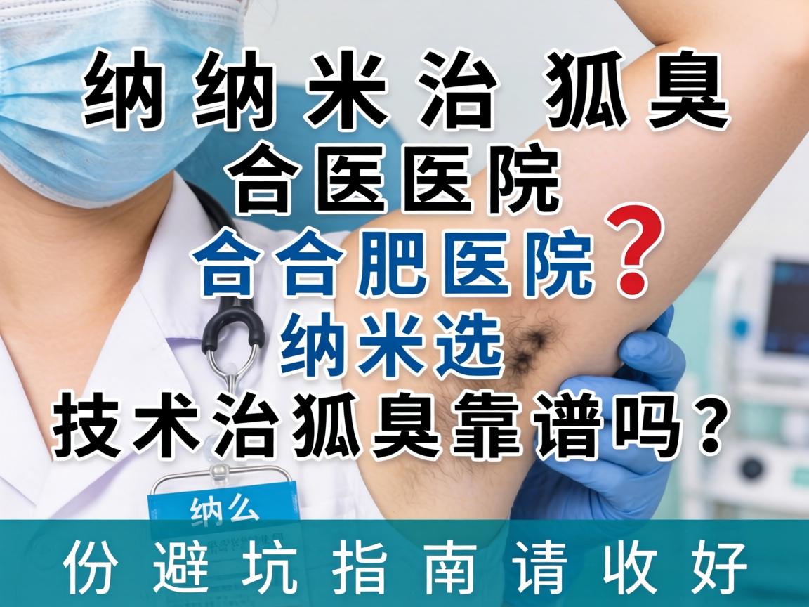 纳米治狐臭合肥医院怎么选?合肥医院纳米技术治狐臭靠谱吗?这份避坑指南请收好 纳米治狐臭合肥医院怎么选?合肥医院纳米技术治狐臭靠谱吗?这份避坑指南请收好