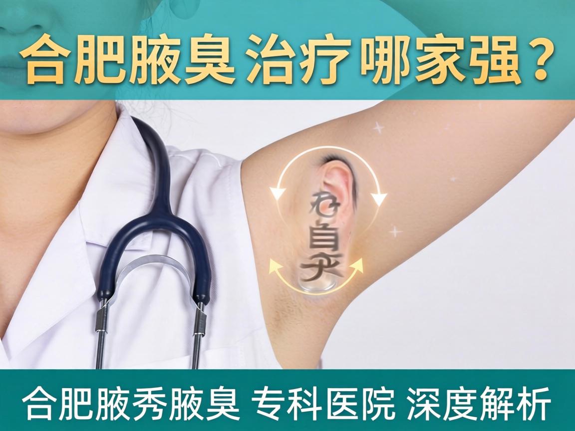 合肥腋臭治疗哪家强？合肥腋秀腋臭专科医院深度解析