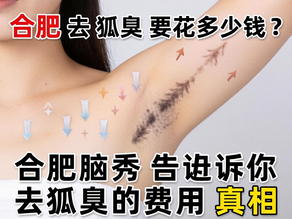 合肥去狐臭要花多少钱？合肥腋秀告诉你去狐臭的费用真相