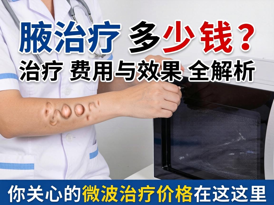 腋臭微波治疗多少钱？治疗费用与效果全解析，你关心的微波治疗价格在这里