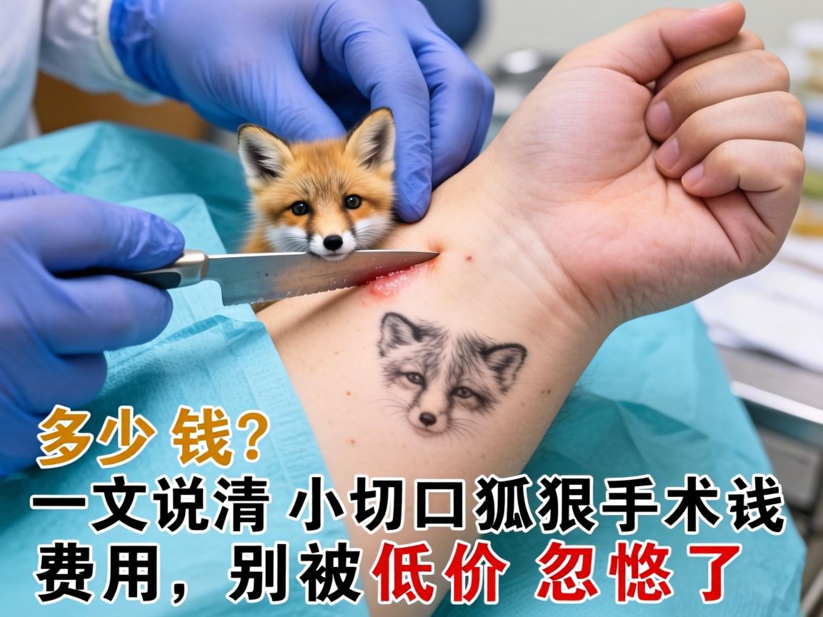 小切口狐臭手术多少钱？一文说清小切口狐臭手术费用，别被低价忽悠了