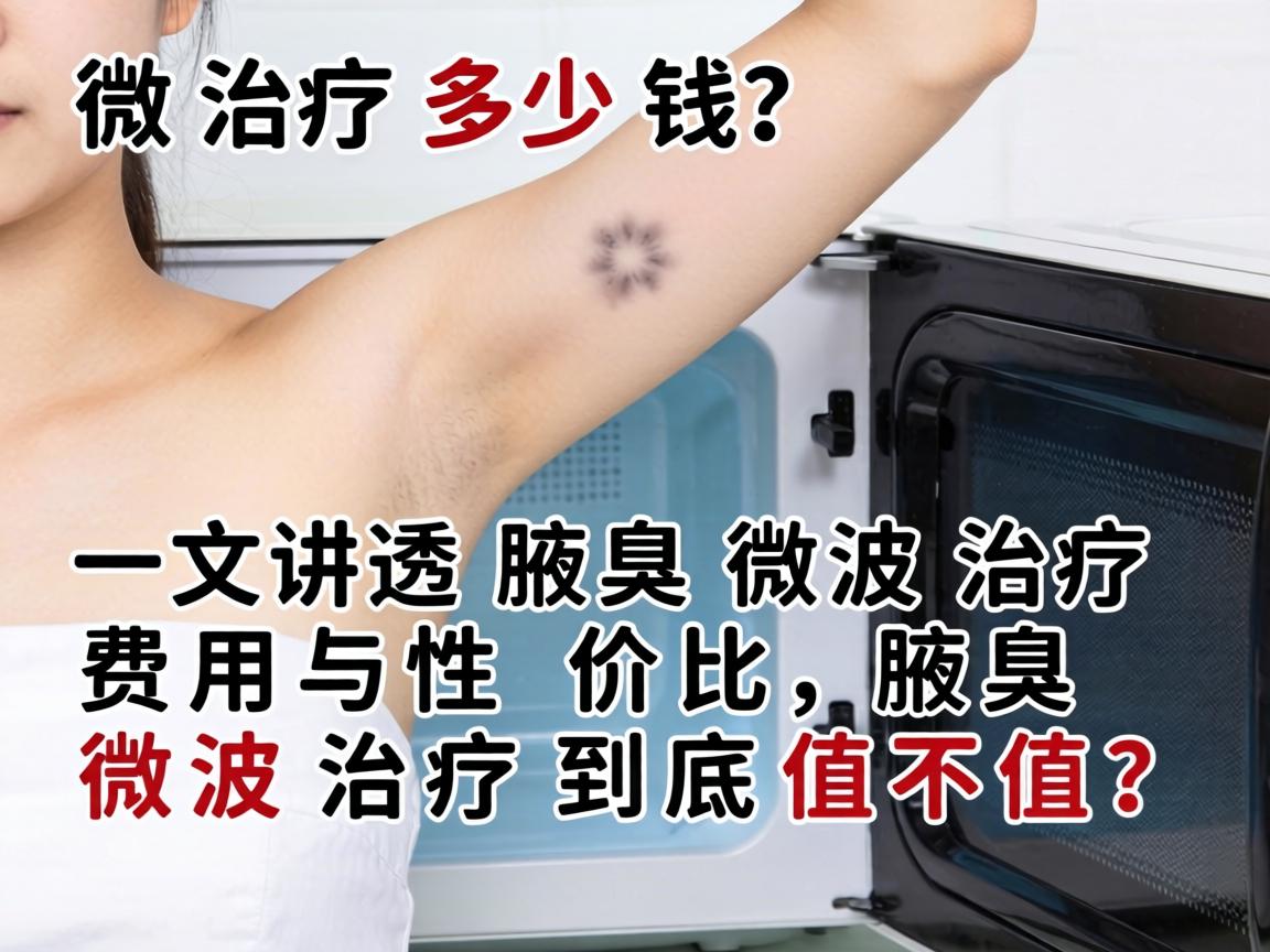 腋臭微波治疗多少钱？一文讲透腋臭微波治疗费用与性价比，腋臭微波治疗到底值不值？