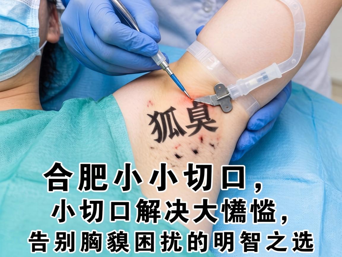 合肥小切口狐臭手术，小切口解决大尴尬，告别腋臭困扰的明智之选