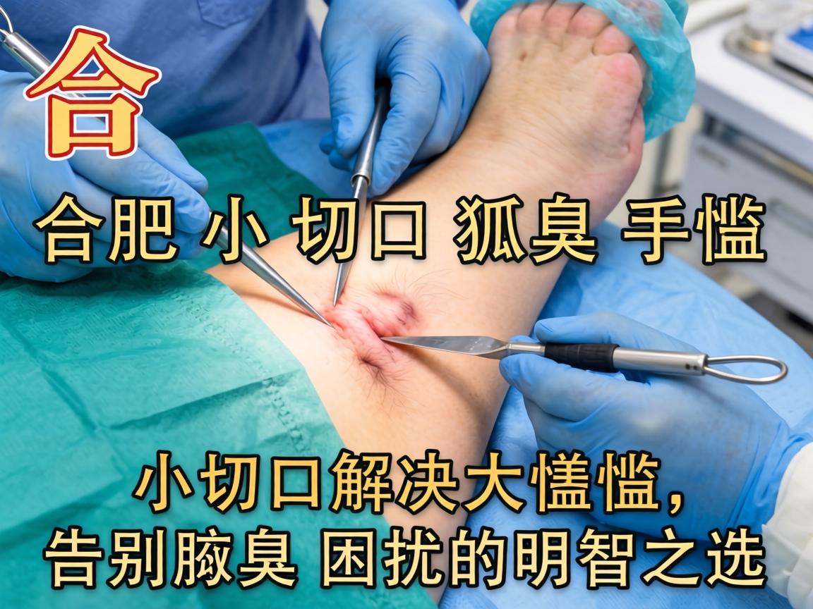 合肥小切口狐臭手术，小切口解决大尴尬，告别腋臭困扰的明智之选