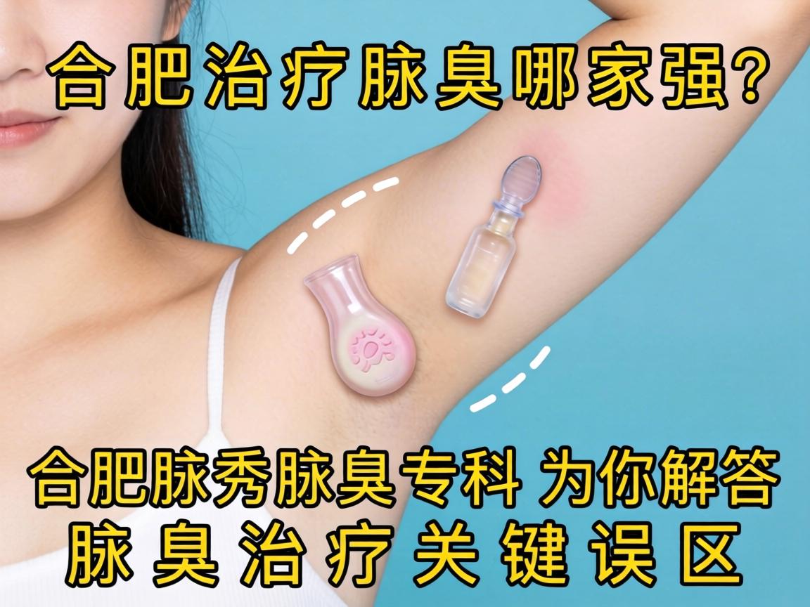 合肥治疗腋臭哪家强？合肥腋秀腋臭专科为你解答腋臭治疗关键误区