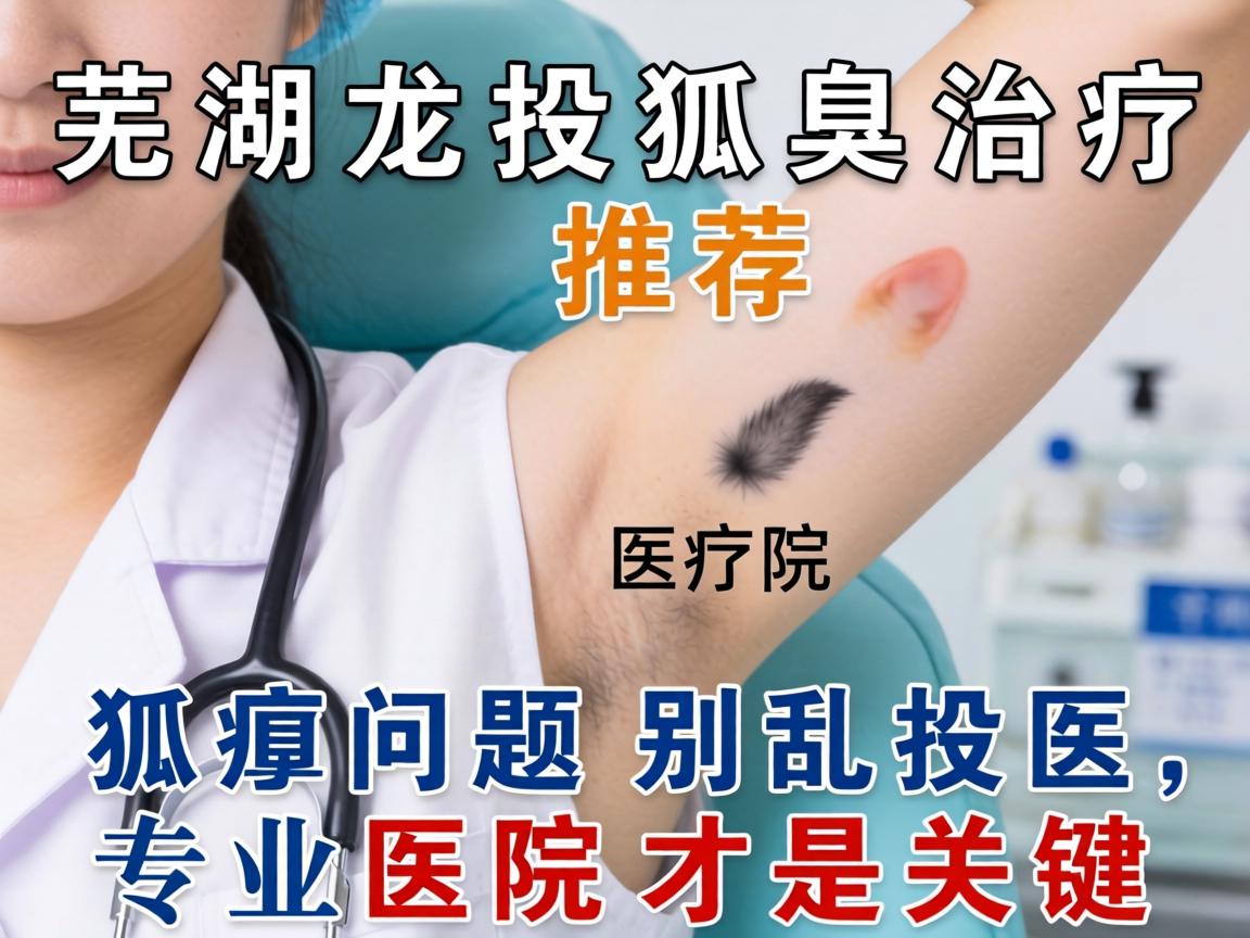 芜湖狐臭治疗医院推荐，狐臭问题别乱投医，专业医院才是关键