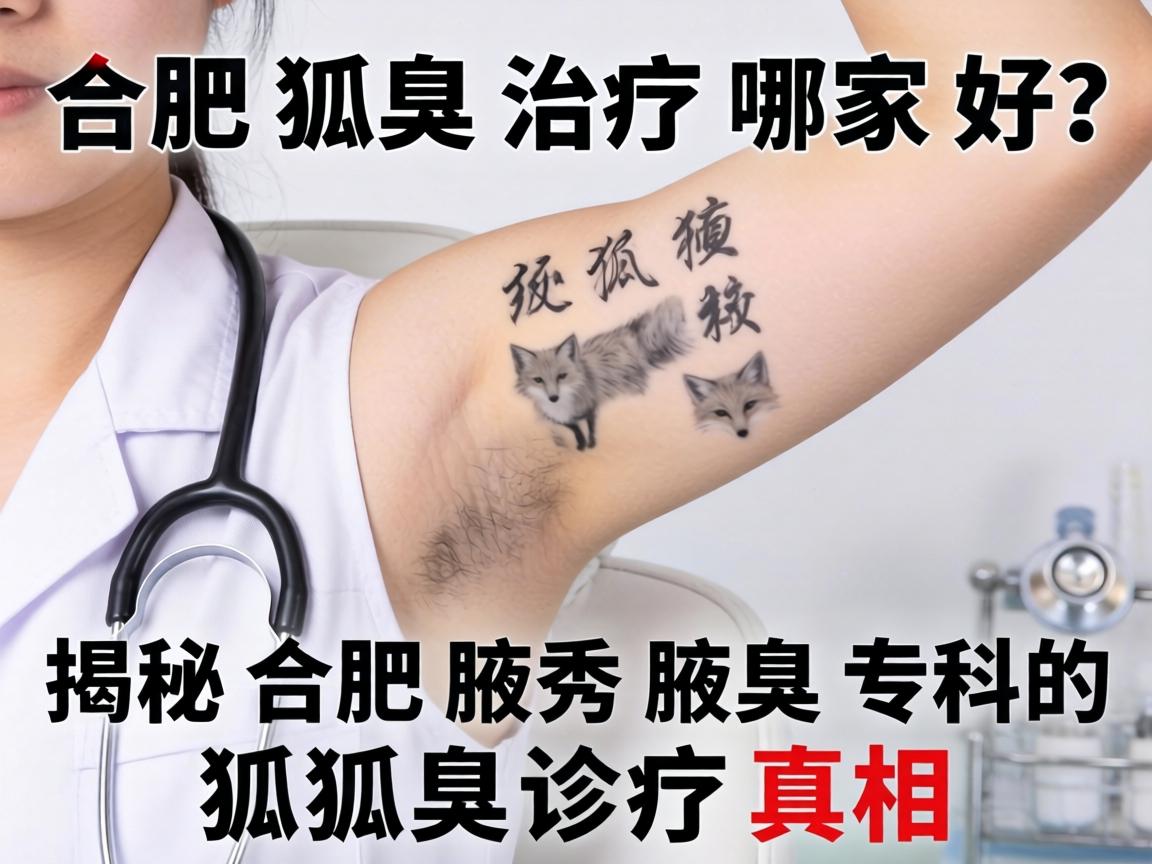 合肥狐臭治疗哪家好？揭秘合肥腋秀腋臭专科的狐臭诊疗真相