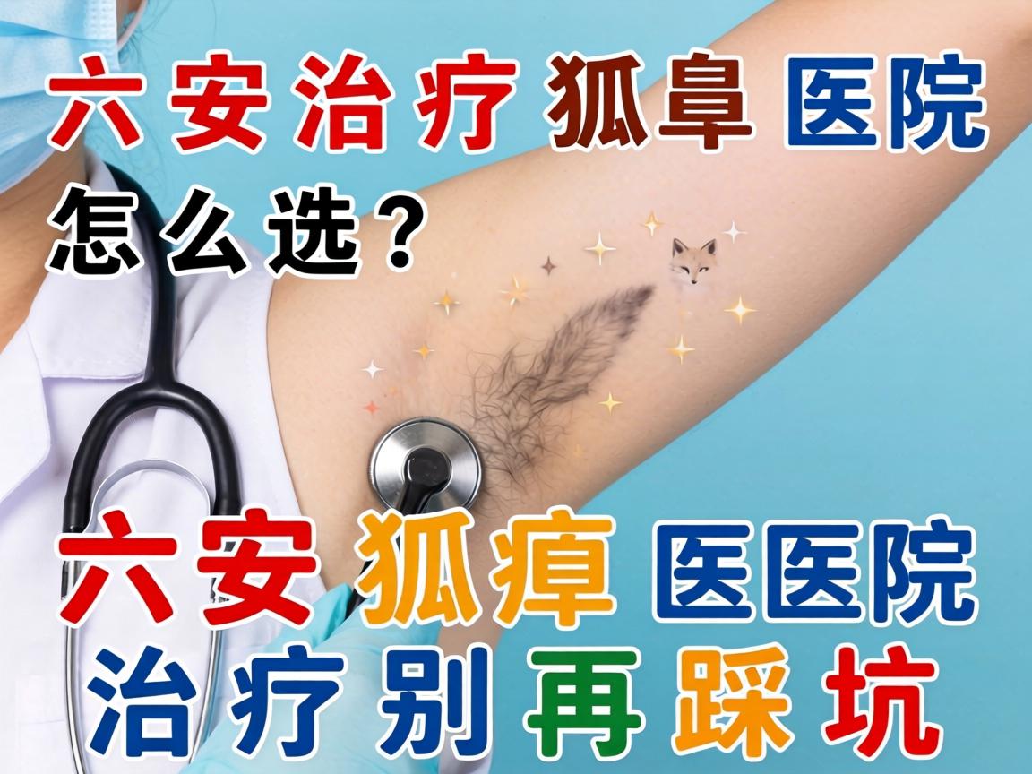 六安治疗狐臭医院怎么选？六安狐臭治疗别再踩坑