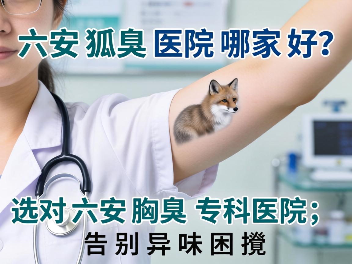 六安狐臭医院哪家好？选对六安腋臭专科医院，告别异味困扰