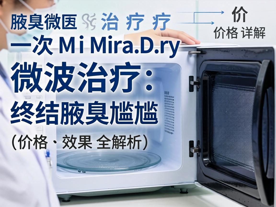 腋臭微波治疗价格详解，一次MiraDry微波治疗，终结腋臭尴尬（价格、效果全解析）