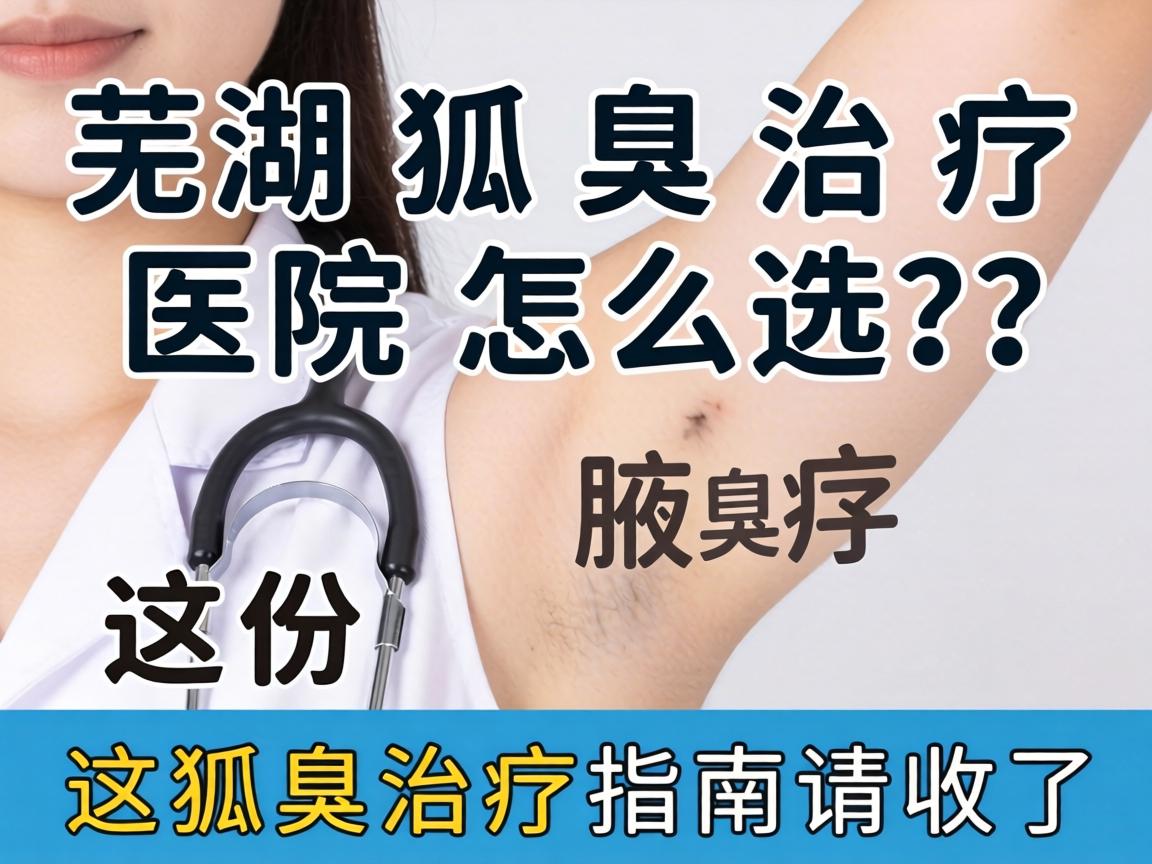 芜湖狐臭治疗医院怎么选？这份狐臭治疗指南请收好