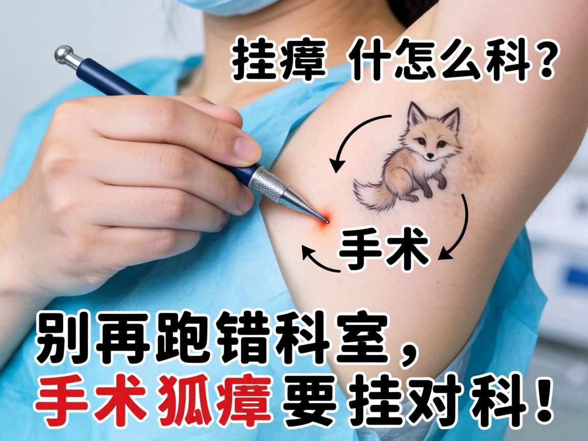 手术狐臭挂什么科？别再跑错科室，手术狐臭要挂对科！