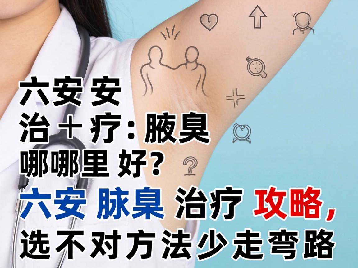 六安治疗腋臭哪里好?六安腋臭治疗攻略,选对方法少走弯路 六安治疗腋臭哪里好?六安腋臭治疗攻略,选对方法少走弯路