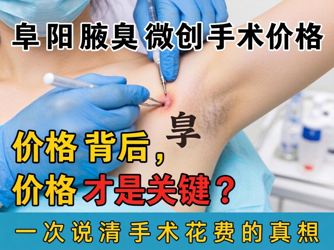 阜阳腋臭微创手术价格,价格背后,价格才是关键?一次说清手术花费的真相 阜阳腋臭微创手术价格,价格背后,价格才是关键?一次说清手术花费的真相