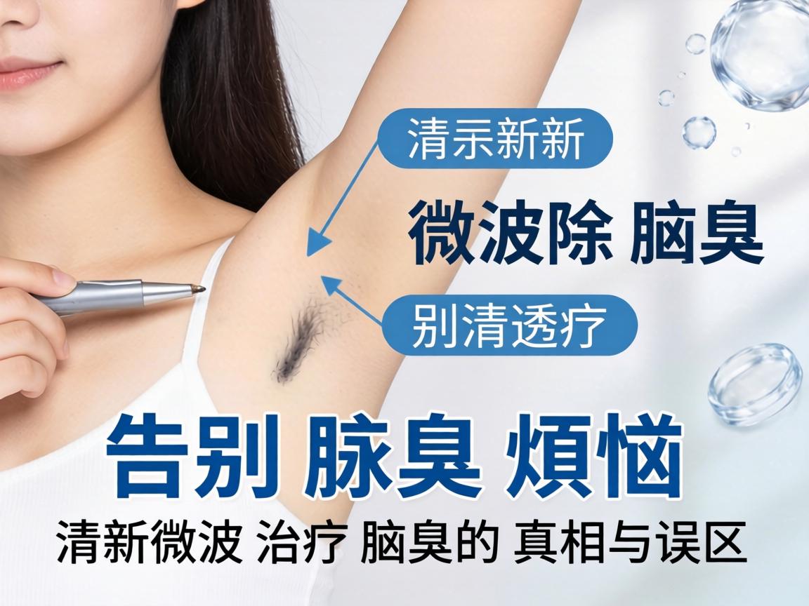 清新微波除腋臭，告别腋臭烦恼，清新微波治疗腋臭的真相与误区