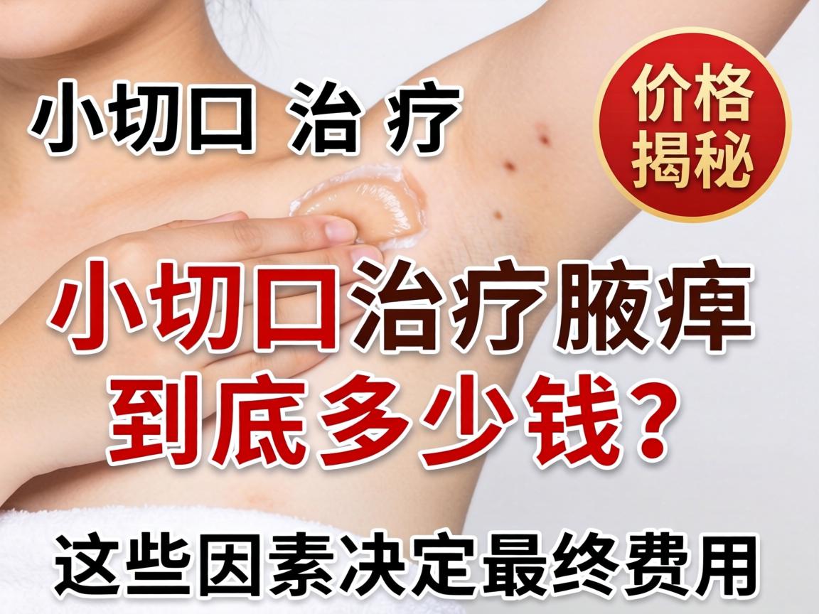 小切口治疗腋臭价格揭秘，小切口治疗腋臭到底多少钱？这些因素决定最终费用