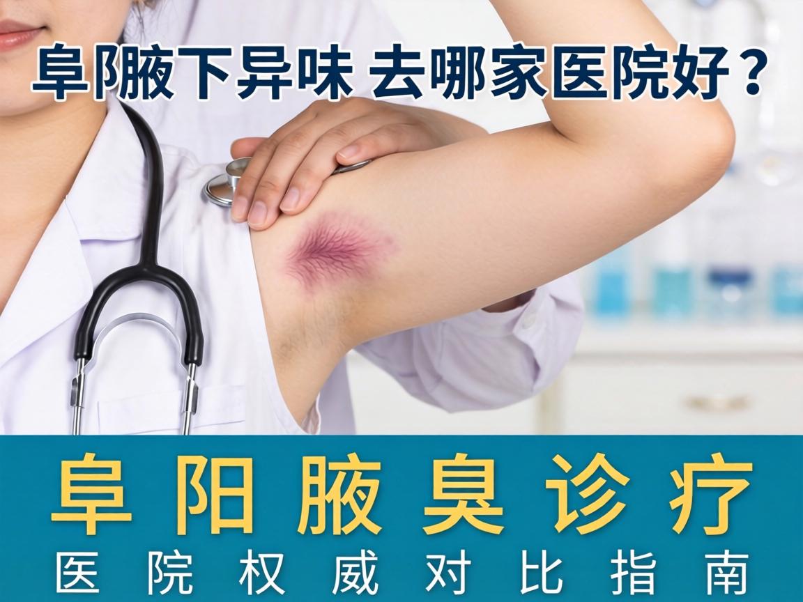 阜阳治腋下异味去哪家医院好?阜阳腋臭诊疗医院权威对比指南 阜阳治腋下异味去哪家医院好?阜阳腋臭诊疗医院权威对比指南