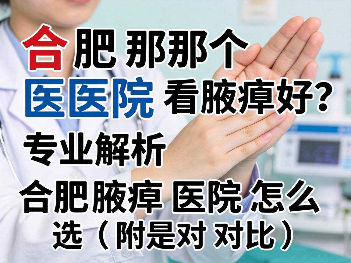 合肥那个医院看腋臭好？专业解析合肥腋臭医院怎么选（附对比）