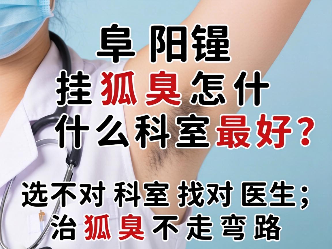 阜阳狐臭挂什么科室最好?选对科室找对医生,治狐臭不走弯路 阜阳狐臭挂什么科室最好?选对科室找对医生,治狐臭不走弯路