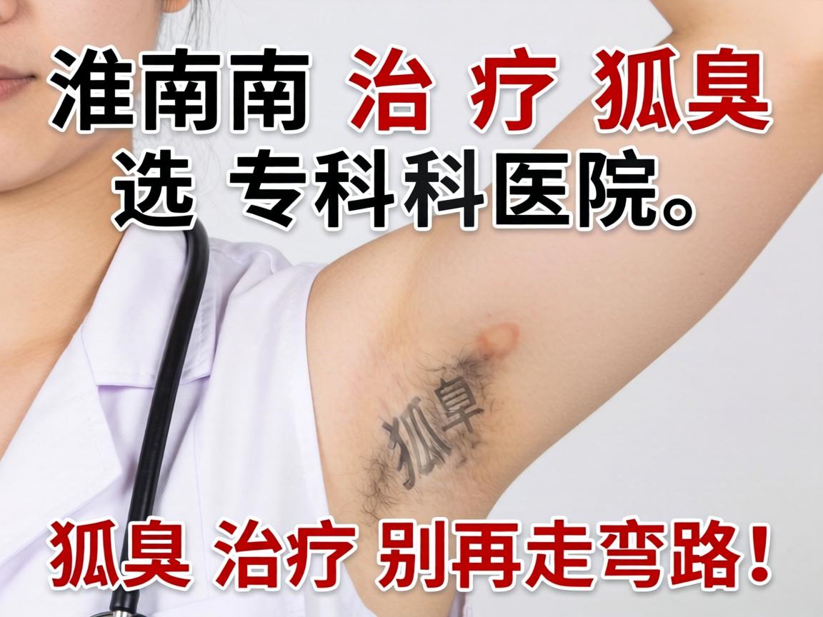 淮南治疗狐臭选专科医院,狐臭治疗别再走弯路! 淮南治疗狐臭选专科医院,狐臭治疗别再走弯路!