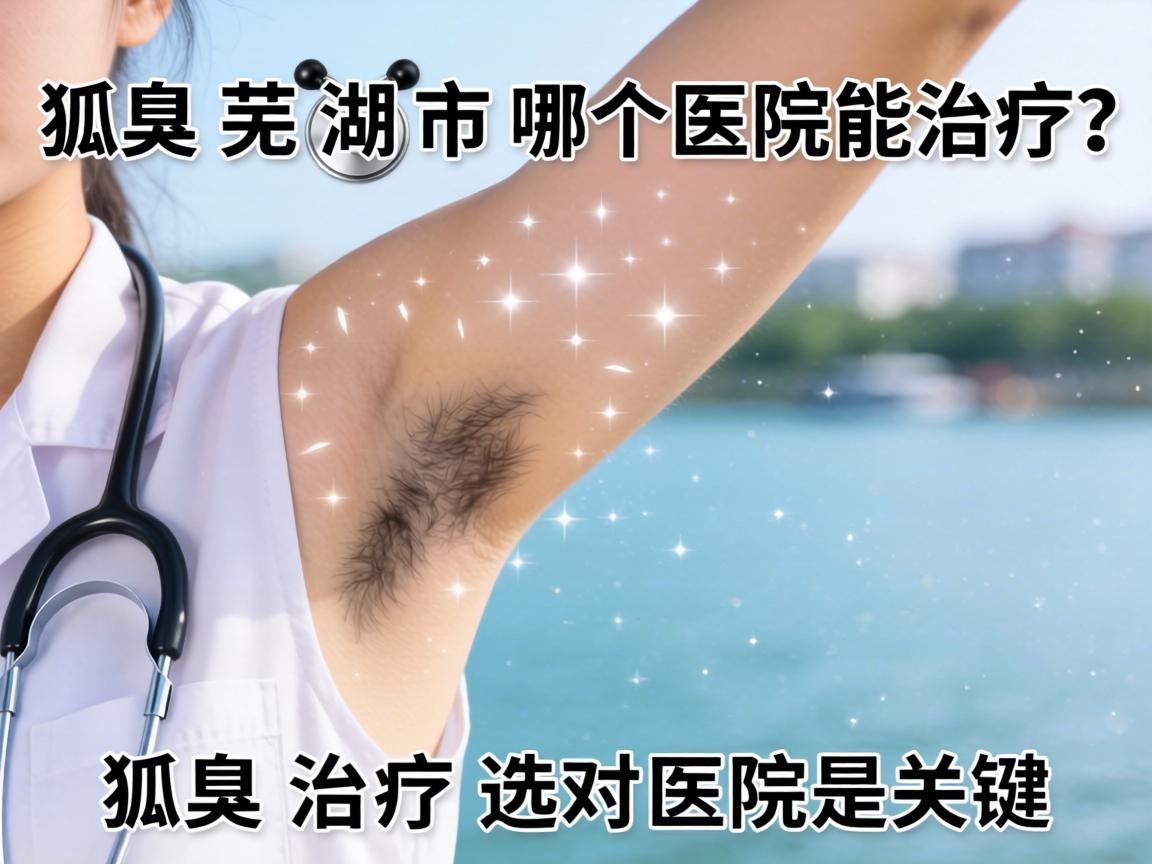 狐臭芜湖市哪个医院能治疗？狐臭治疗选对医院是关键