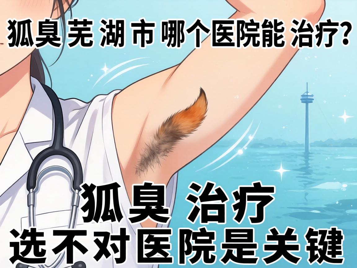 狐臭芜湖市哪个医院能治疗？狐臭治疗选对医院是关键