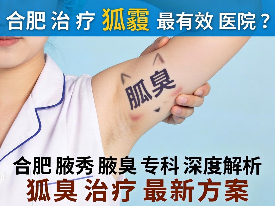 合肥治疗狐臭最有效医院？合肥腋秀腋臭专科深度解析狐臭治疗最新方案